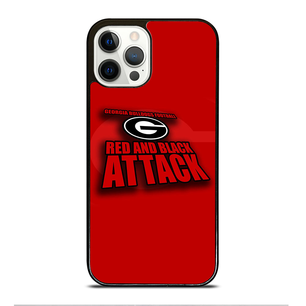 GEORGIA BULLDOGS FOOTBALL NFL LOGO iPhone 12 Pro Case Cover