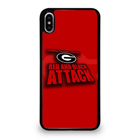 GEORGIA BULLDOGS FOOTBALL NFL LOGO iPhone XS Max Case Cover