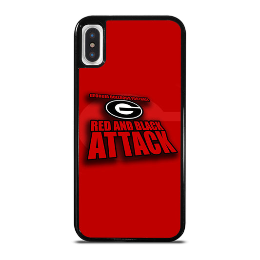 GEORGIA BULLDOGS FOOTBALL NFL LOGO iPhone X / XS Case Cover