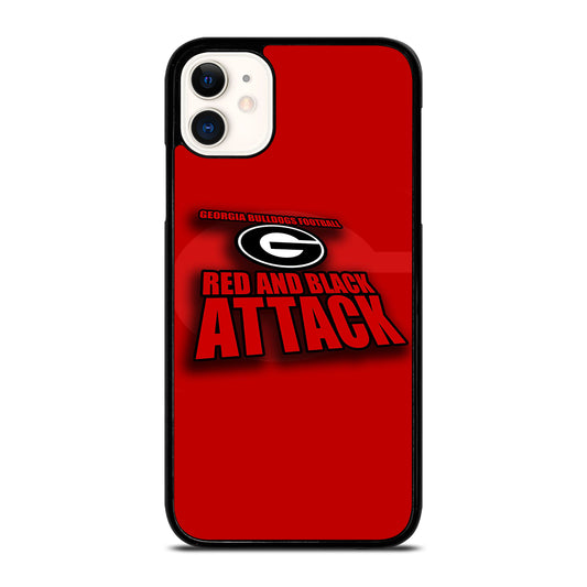 GEORGIA BULLDOGS FOOTBALL NFL LOGO iPhone 11 Case Cover