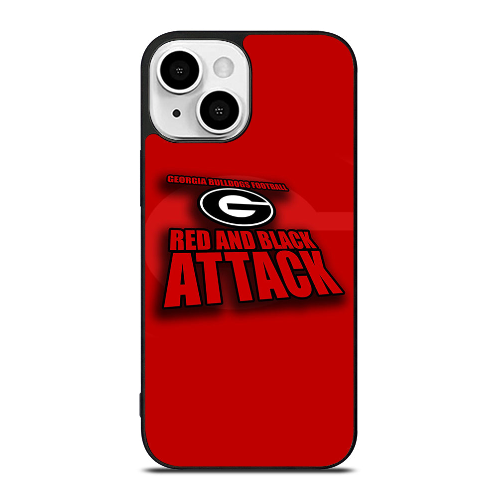 GEORGIA BULLDOGS FOOTBALL NFL LOGO iPhone 13 Mini Case Cover