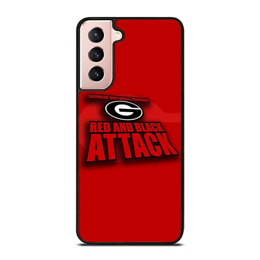 GEORGIA BULLDOGS FOOTBALL NFL LOGO Samsung Galaxy S21 Case Cover