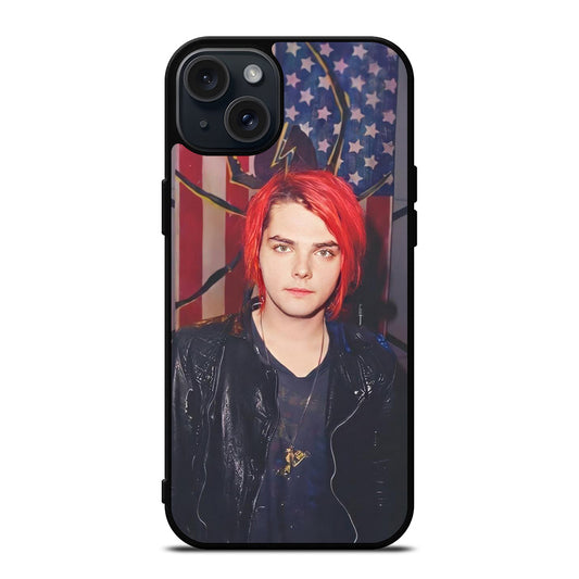 GERARD WAY MCR AMERICAN SINGER iPhone 15 Plus Case Cover