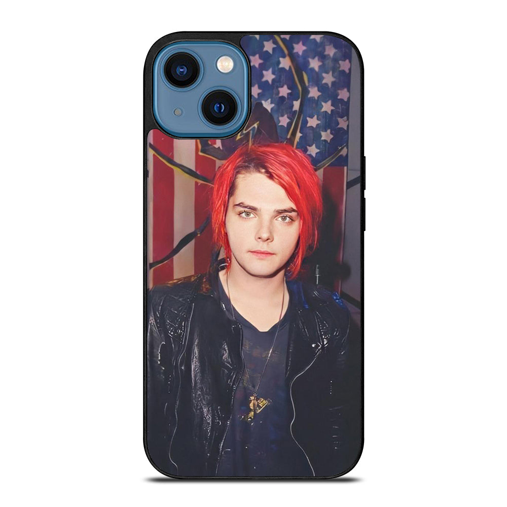GERARD WAY MCR AMERICAN SINGER iPhone 14 Case Cover