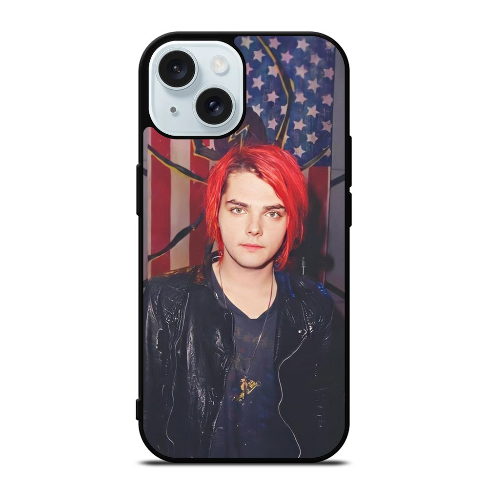 GERARD WAY MCR AMERICAN SINGER iPhone 15 Case Cover
