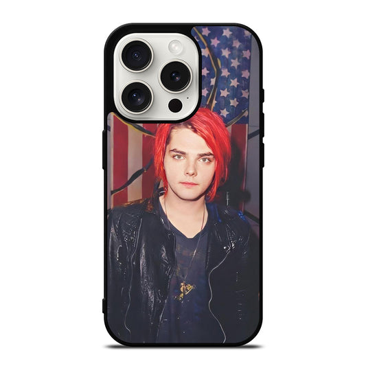 GERARD WAY MCR AMERICAN SINGER iPhone 15 Pro Case Cover