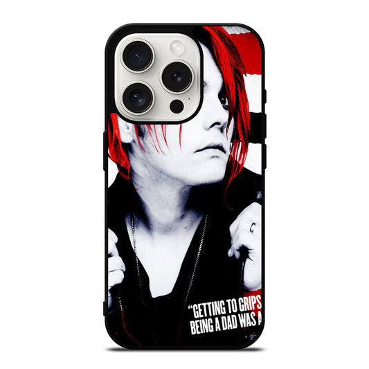 GERARD WAY MCR POSTER iPhone 15 Pro Case Cover