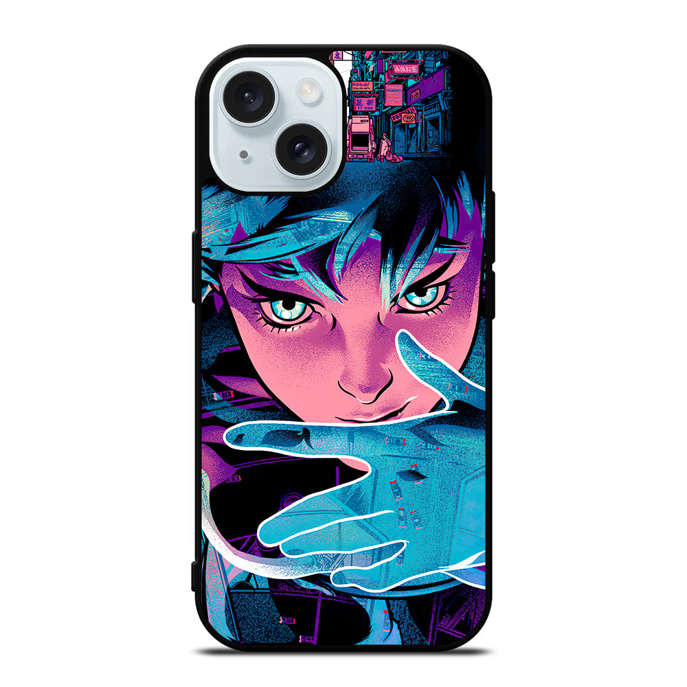 GHOST IN THE SHELL ART iPhone 15 Case Cover