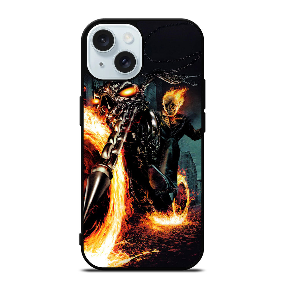 GHOST RIDER MOTORCYCLE iPhone 15 Case Cover