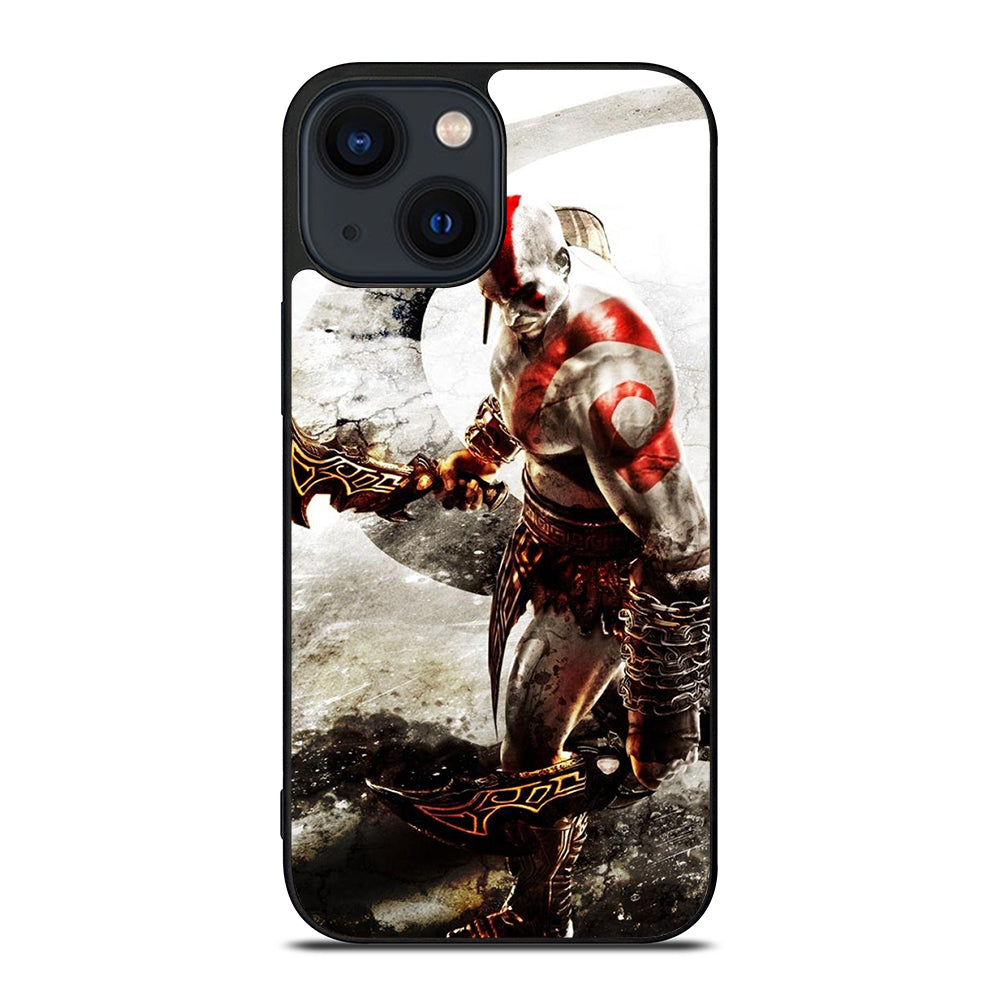 GOD OF WAR GAME KRATOS ART iPhone 14 Plus Case Cover