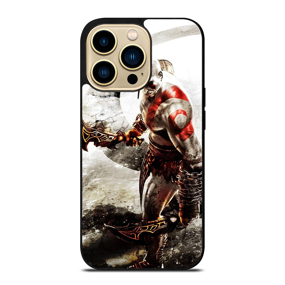 GOD OF WAR GAME KRATOS ART iPhone 14 Pro Max Case Cover
