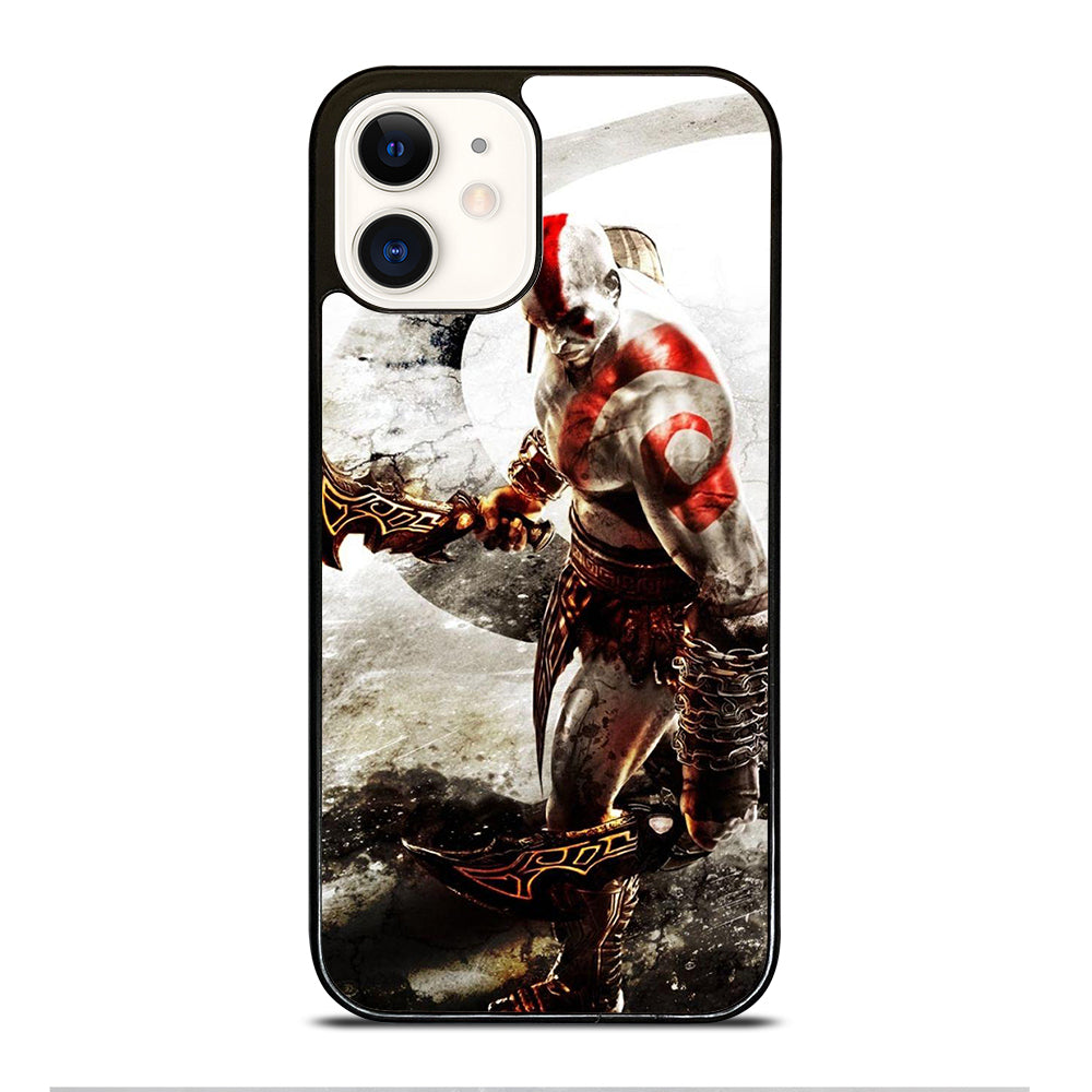 GOD OF WAR GAME KRATOS ART iPhone 12 Case Cover