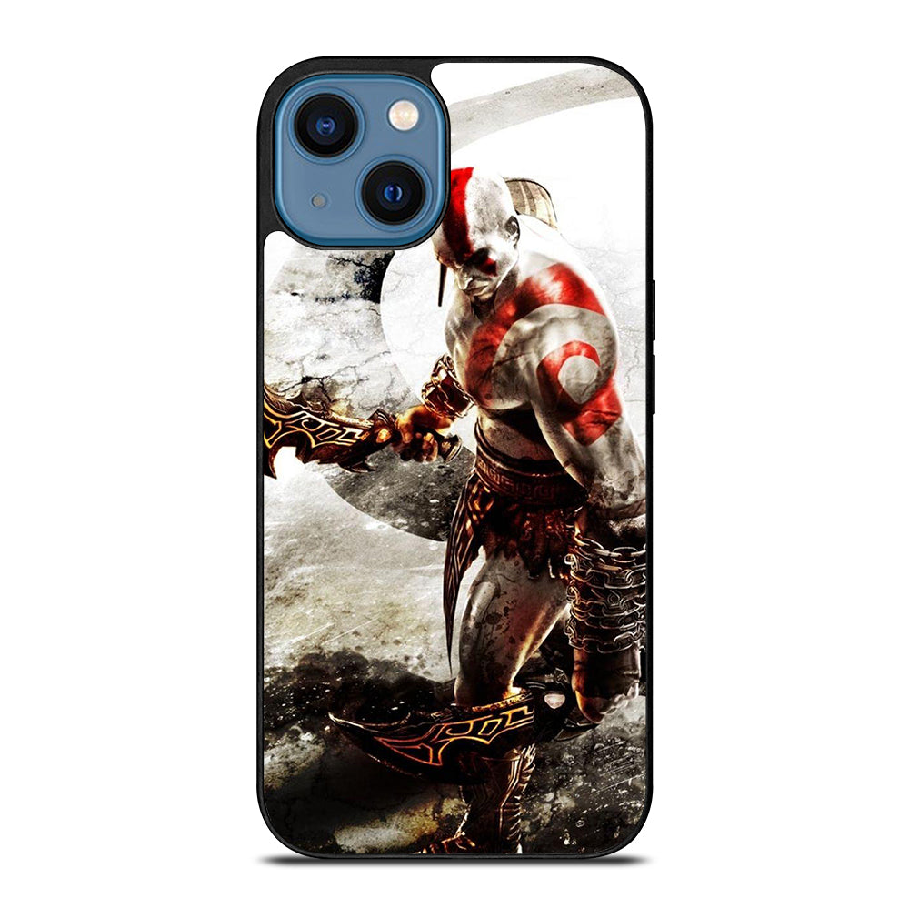 GOD OF WAR GAME KRATOS ART iPhone 14 Case Cover