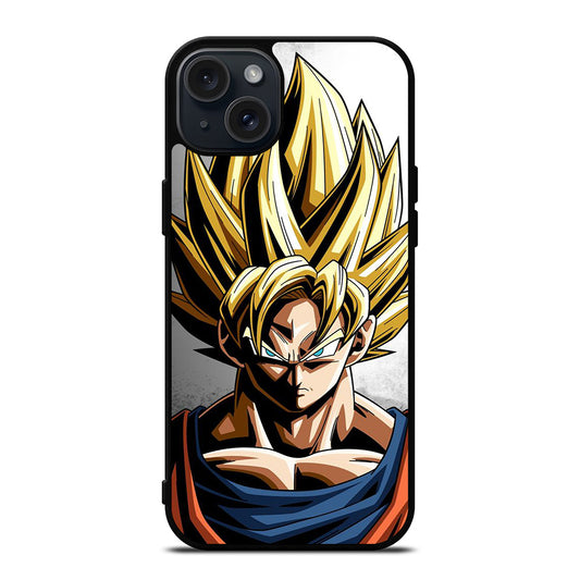 GOKU DRAGON BALL ANIME iPhone 15 Plus Case Cover