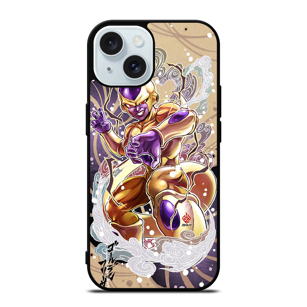 GOLDEN FRIEZA DBS ANIME iPhone 15 Case Cover