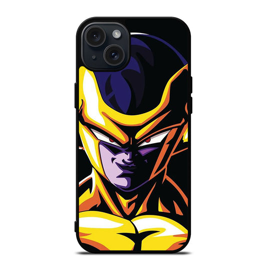 GOLDEN FRIEZA FACE iPhone 15 Plus Case Cover