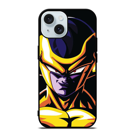 GOLDEN FRIEZA FACE iPhone 15 Case Cover