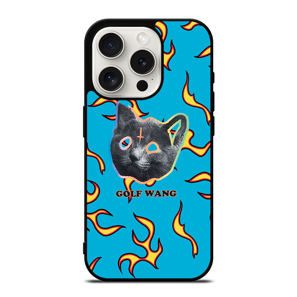 GOLF WANG FLAME ODD FUTURE CAT iPhone 15 Pro Case Cover