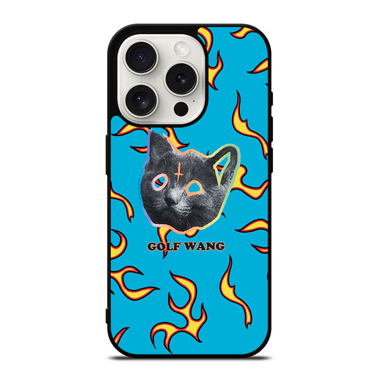 GOLF WANG FLAME ODD FUTURE CAT iPhone 15 Pro Case Cover