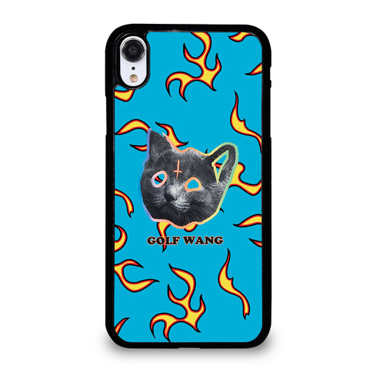GOLF WANG FLAME ODD FUTURE CAT iPhone XR Case Cover