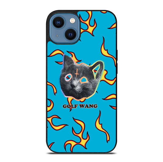 GOLF WANG FLAME ODD FUTURE CAT iPhone 14 Case Cover