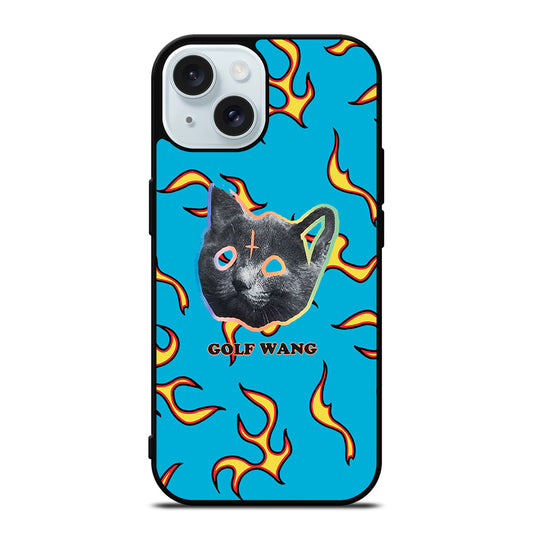 GOLF WANG FLAME ODD FUTURE CAT iPhone 15 Case Cover