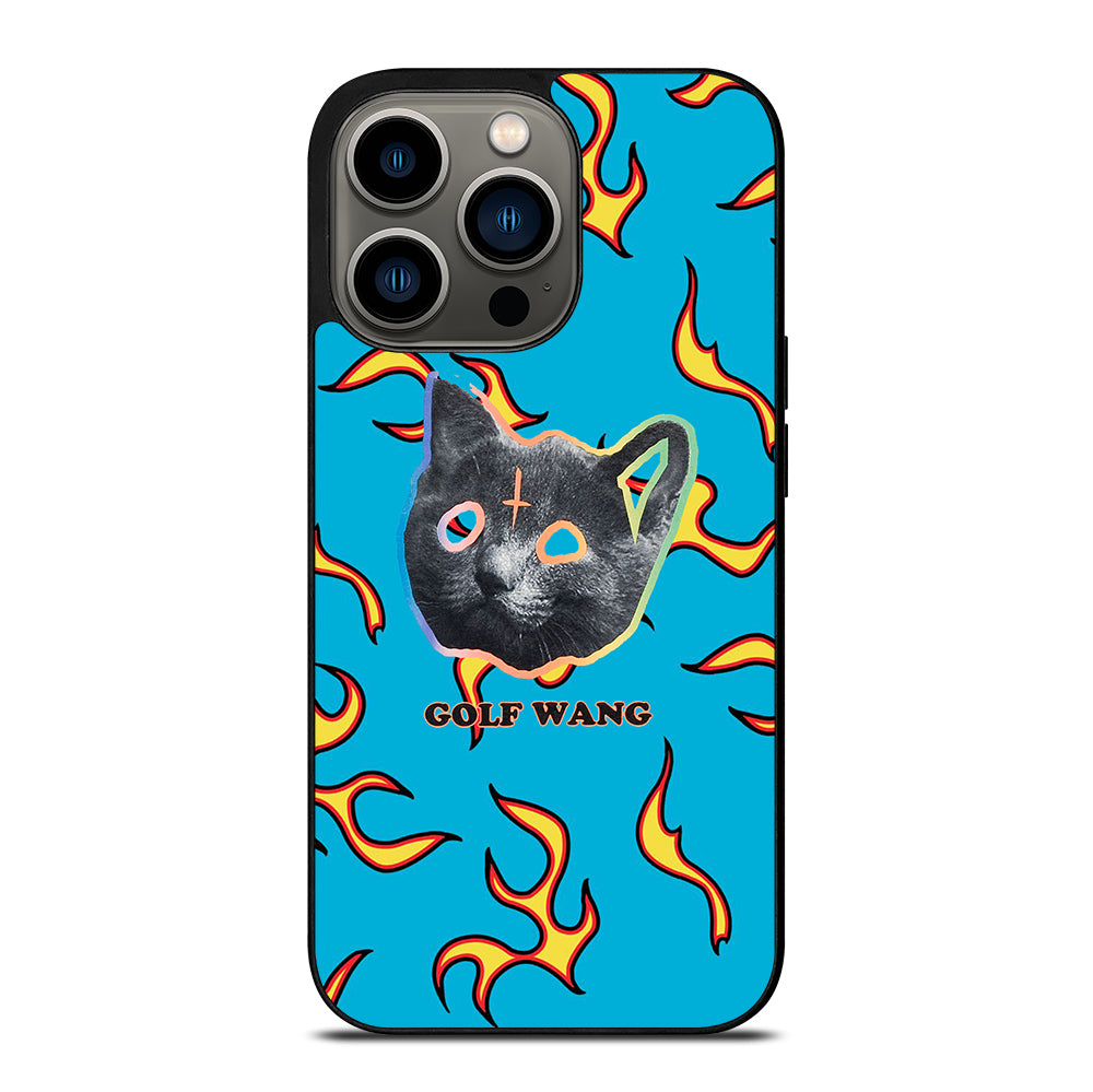 GOLF WANG FLAME ODD FUTURE CAT iPhone 13 Pro Case Cover