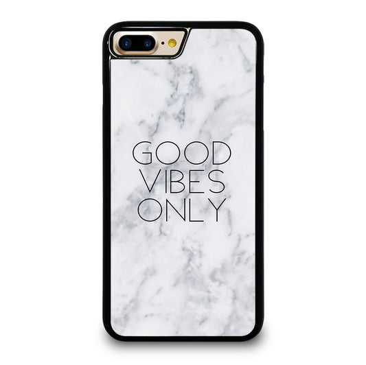 GOOD VIBES ONLY MARBLE 3 iPhone 7 / 8 Plus Case Cover