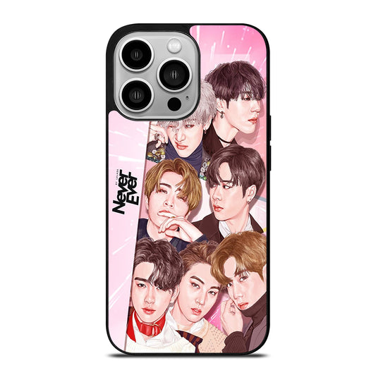 GOT7 KPOP NEVER EVER iPhone 14 Pro Case Cover
