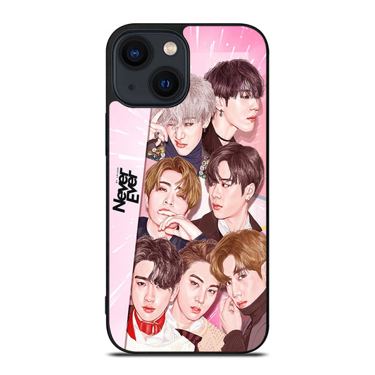 GOT7 KPOP NEVER EVER iPhone 14 Plus Case Cover