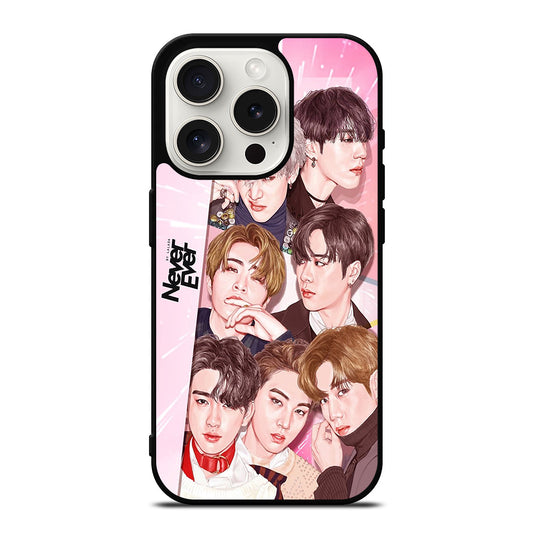 GOT7 KPOP NEVER EVER iPhone 15 Pro Case Cover