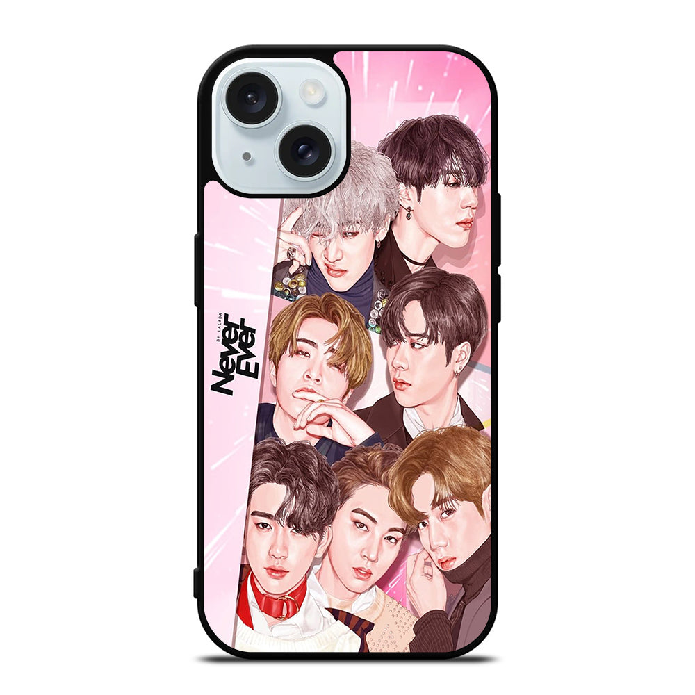 GOT7 KPOP NEVER EVER iPhone 15 Case Cover