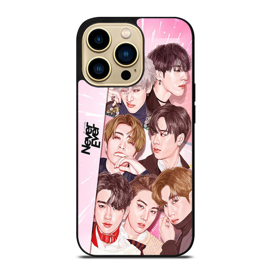 GOT7 KPOP NEVER EVER iPhone 14 Pro Max Case Cover