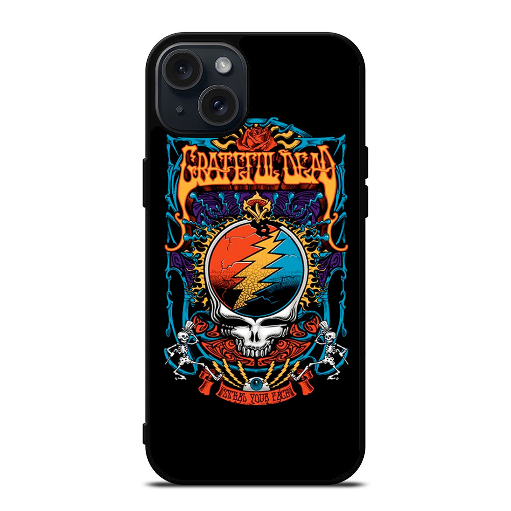 GRATEFUL DEAD BAND ICON iPhone 15 Plus Case Cover