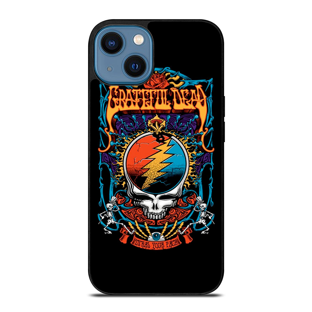 GRATEFUL DEAD BAND ICON iPhone 14 Case Cover