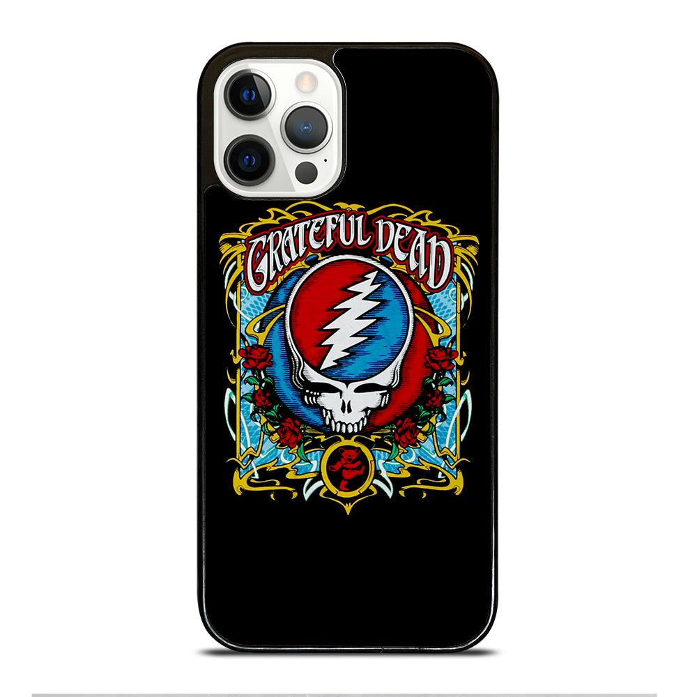 GRATEFUL DEAD BAND ROSE LOGO iPhone 12 Pro Case Cover
