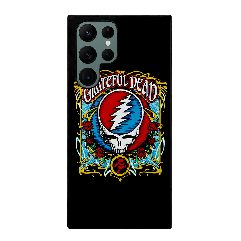 GRATEFUL DEAD BAND ROSE LOGO Samsung Galaxy S22 Ultra Case Cover