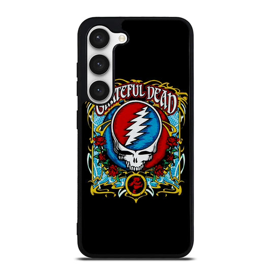 GRATEFUL DEAD BAND ROSE LOGO Samsung Galaxy S23 Case Cover