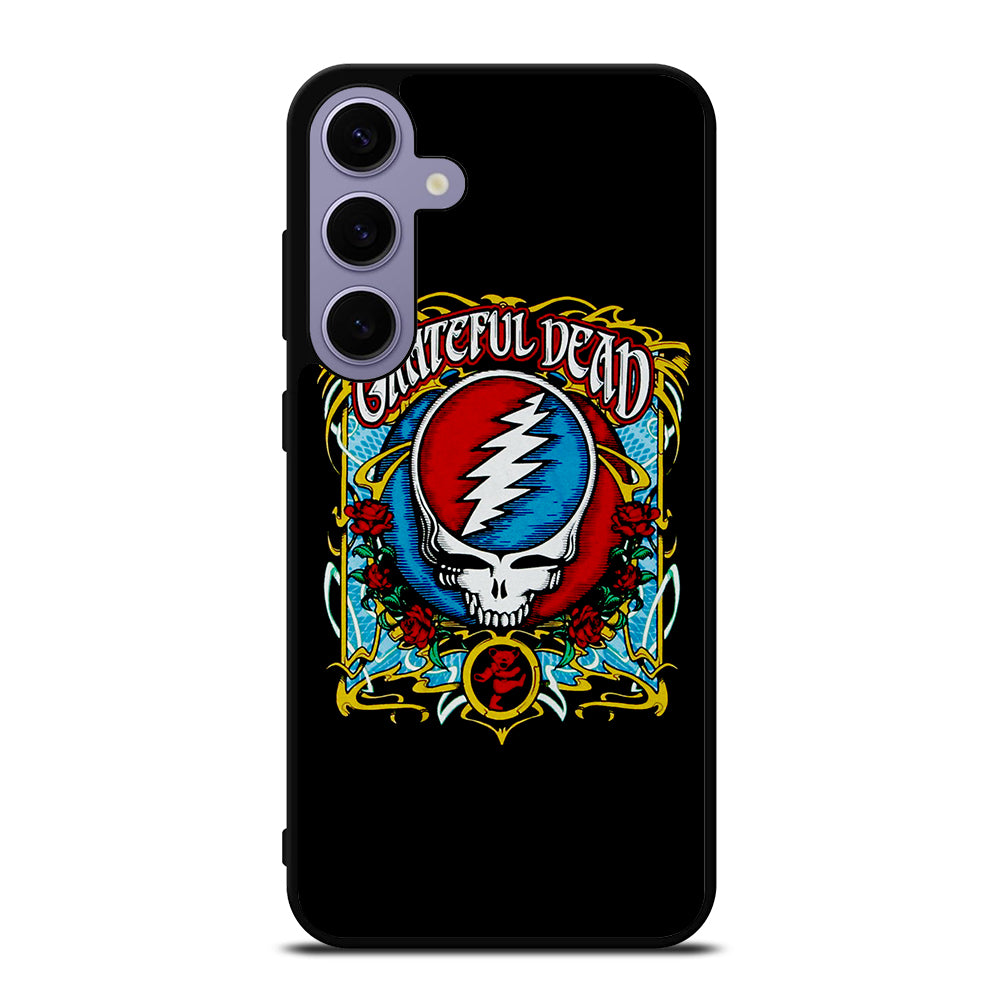 GRATEFUL DEAD BAND ROSE LOGO Samsung Galaxy S24 Plus Case Cover
