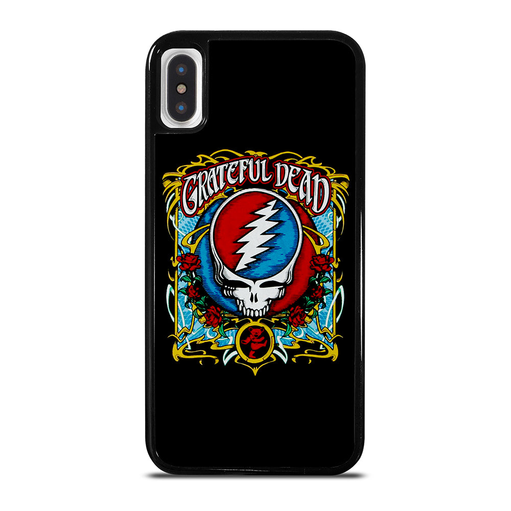 GRATEFUL DEAD BAND ROSE LOGO iPhone X / XS Case Cover