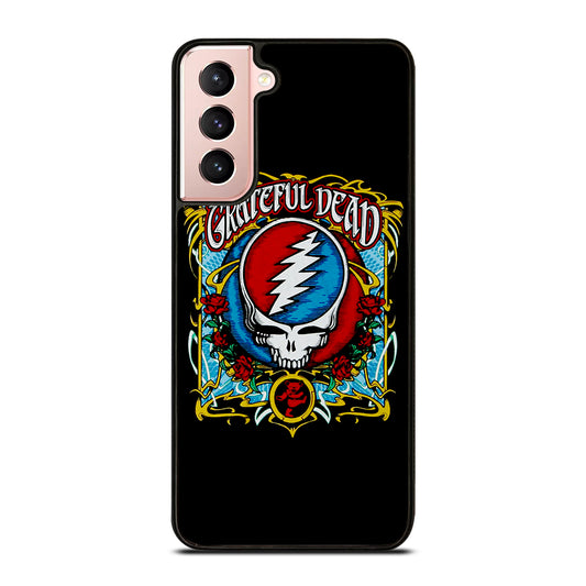 GRATEFUL DEAD BAND ROSE LOGO Samsung Galaxy S21 Case Cover