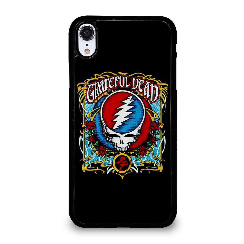 GRATEFUL DEAD BAND ROSE LOGO iPhone XR Case Cover