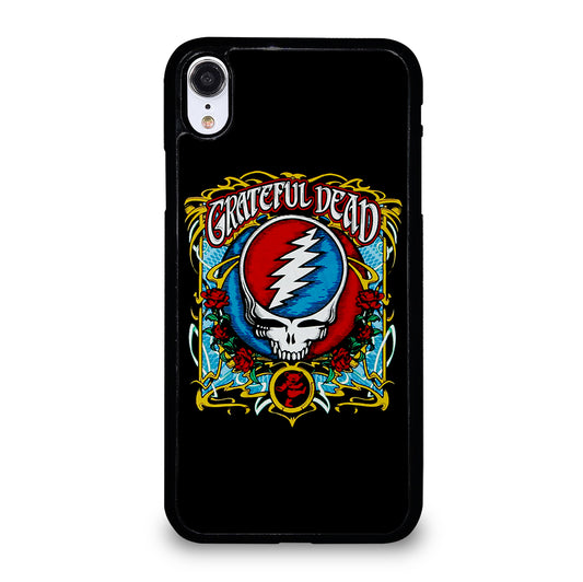 GRATEFUL DEAD BAND ROSE LOGO iPhone XR Case Cover
