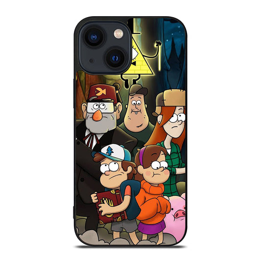 GRAVITY FALLS CARTOON SERIES 3 iPhone 14 Plus Case Cover