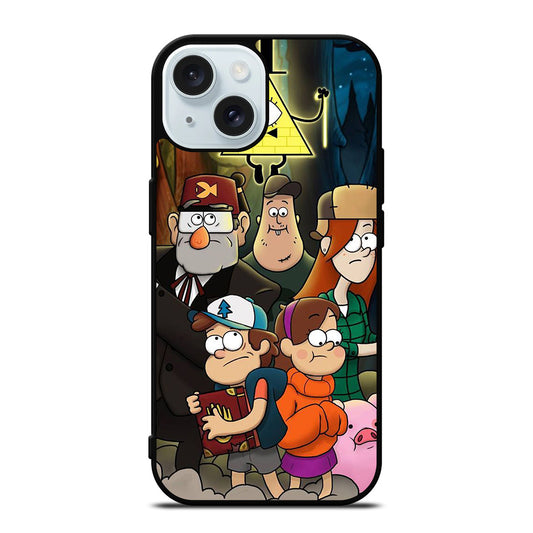 GRAVITY FALLS CARTOON SERIES 3 iPhone 15 Case Cover