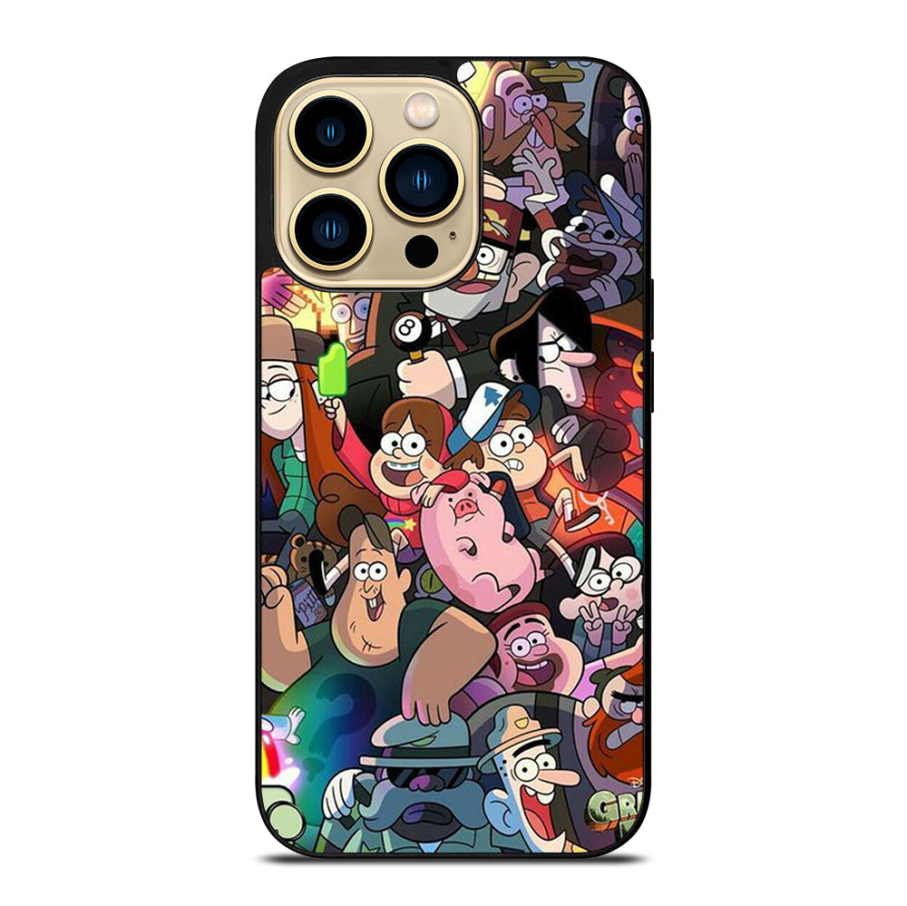 GRAVITY FALLS CHARACTER 3 iPhone 14 Pro Max Case Cover
