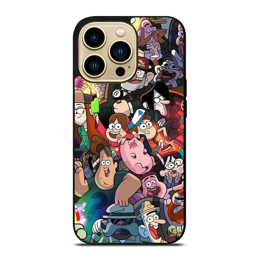 GRAVITY FALLS CHARACTER 3 iPhone 14 Pro Max Case Cover
