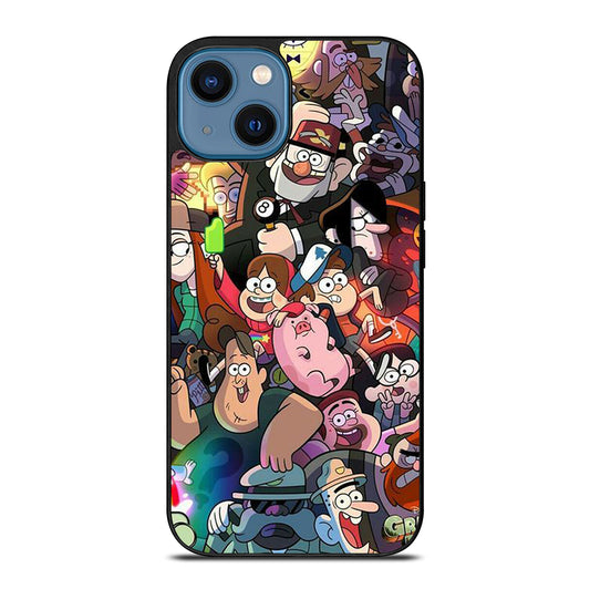 GRAVITY FALLS CHARACTER 3 iPhone 14 Case Cover