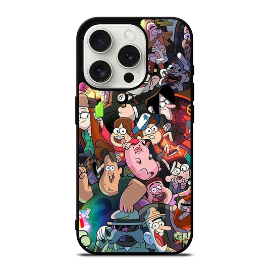 GRAVITY FALLS CHARACTER 3 iPhone 15 Pro Case Cover