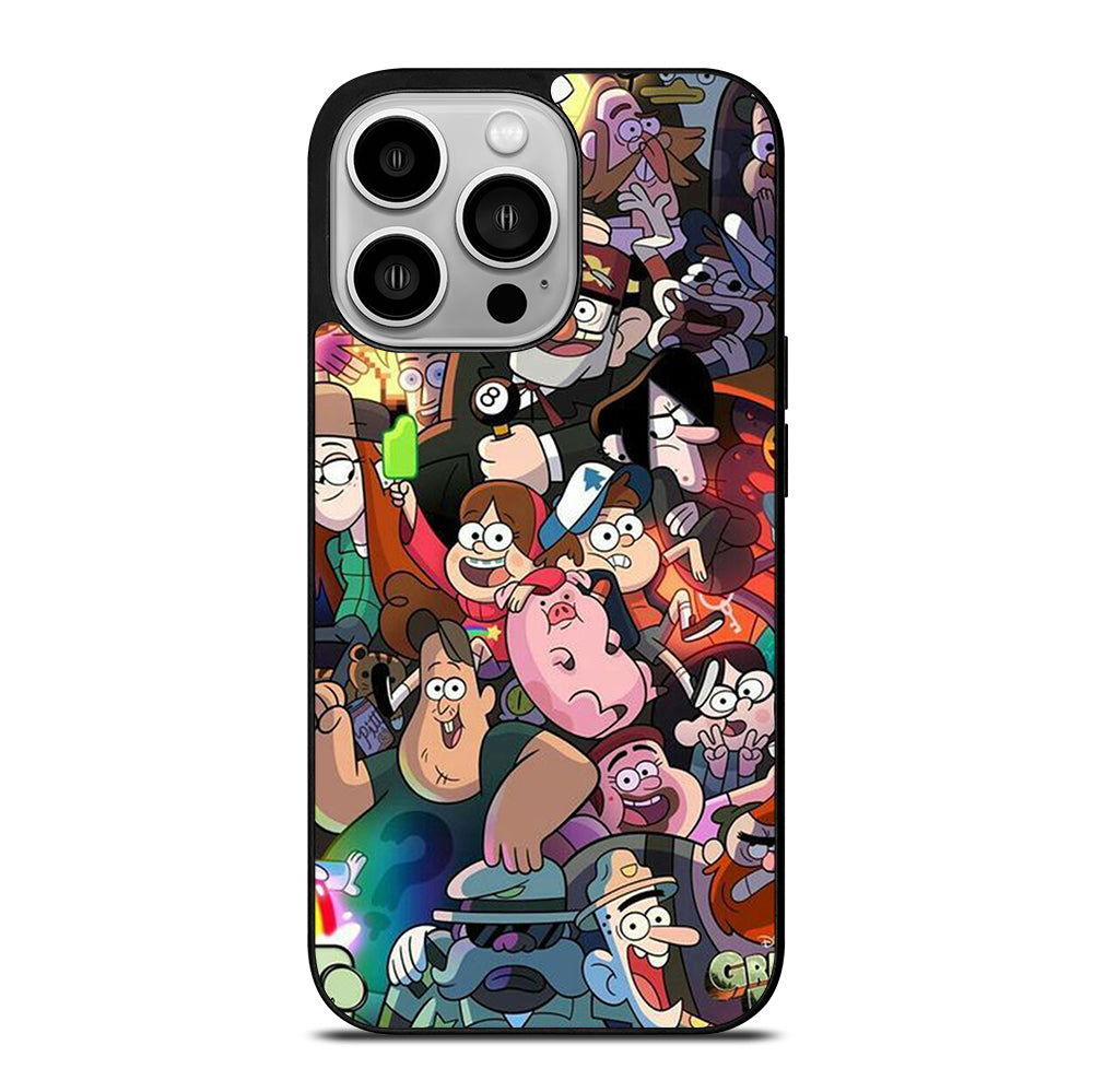 GRAVITY FALLS CHARACTER 3 iPhone 14 Pro Case Cover